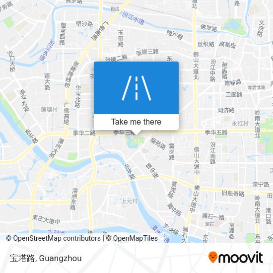 宝塔路 map
