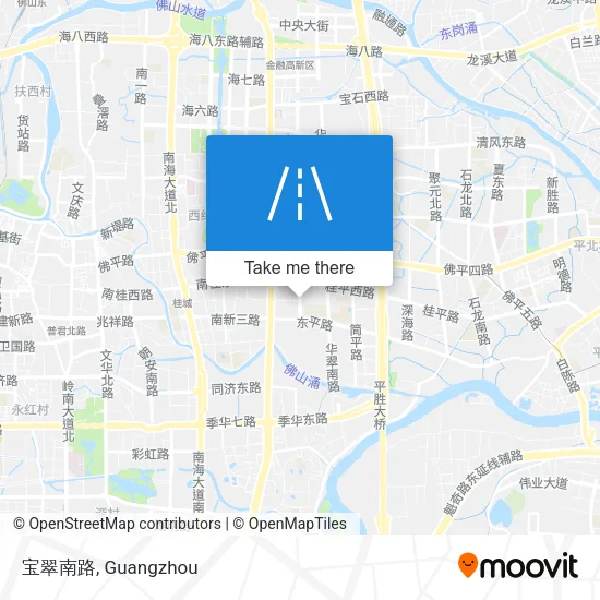 宝翠南路 map