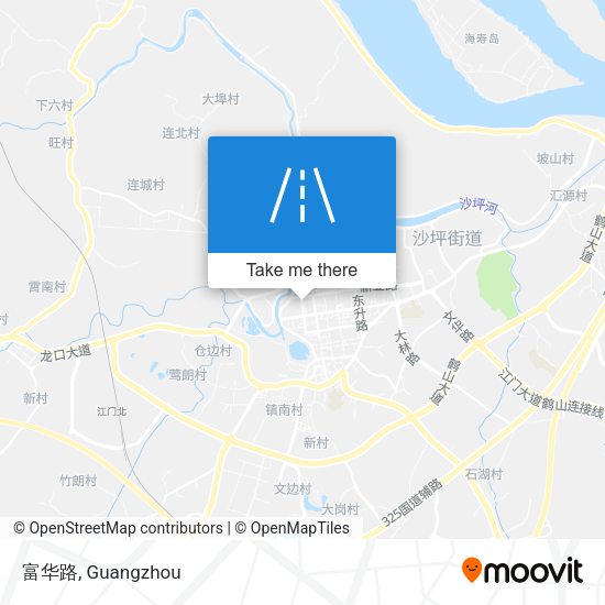 富华路 map