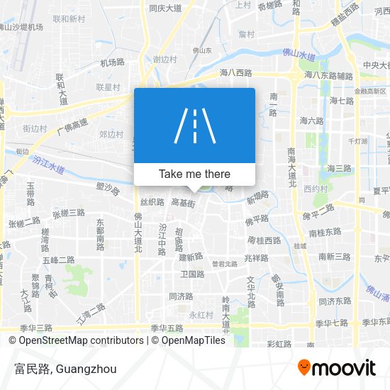 富民路 map