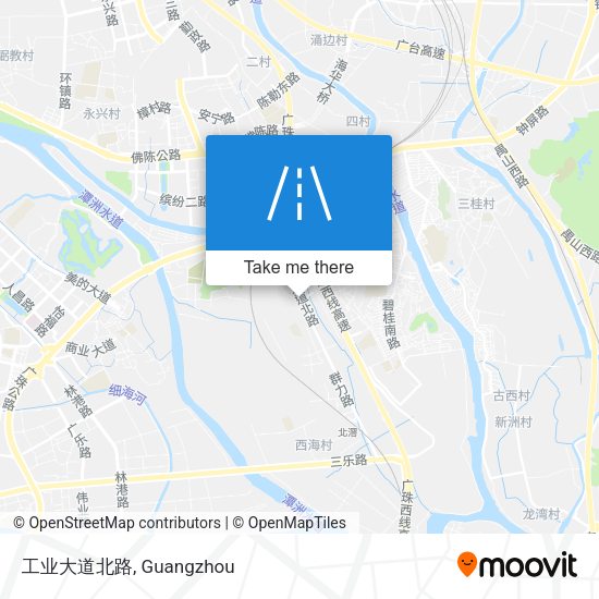 工业大道北路 map