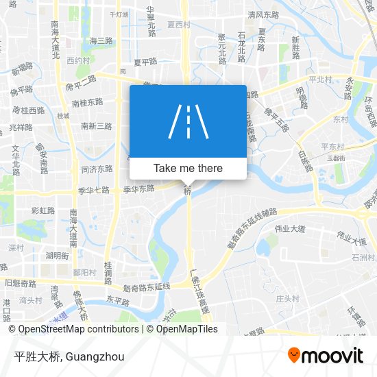 平胜大桥 map
