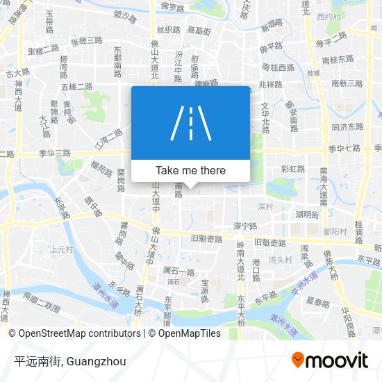 平远南街 map