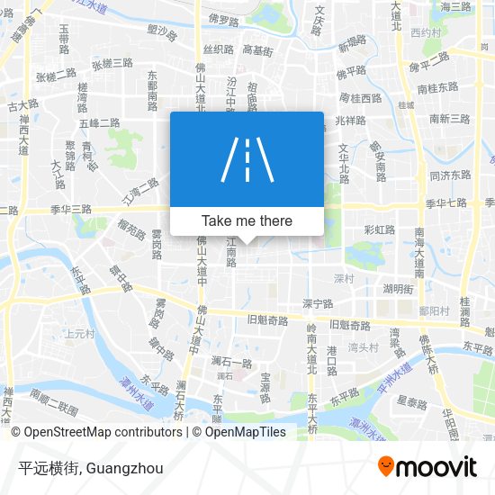 平远横街 map