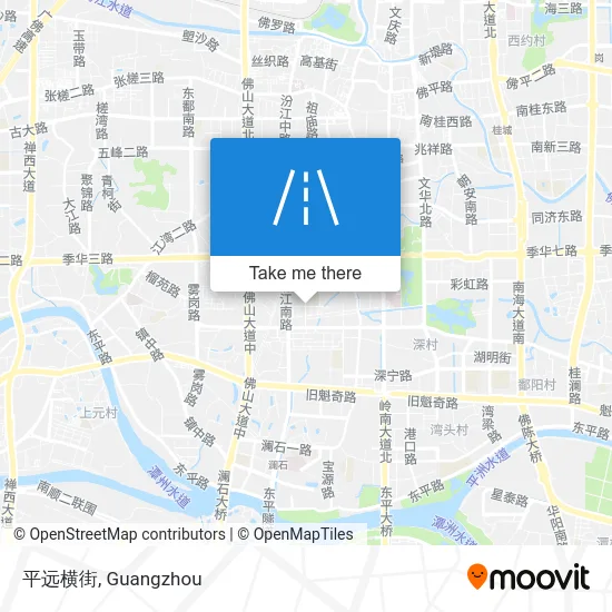 平远横街 map