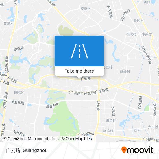 广云路 map