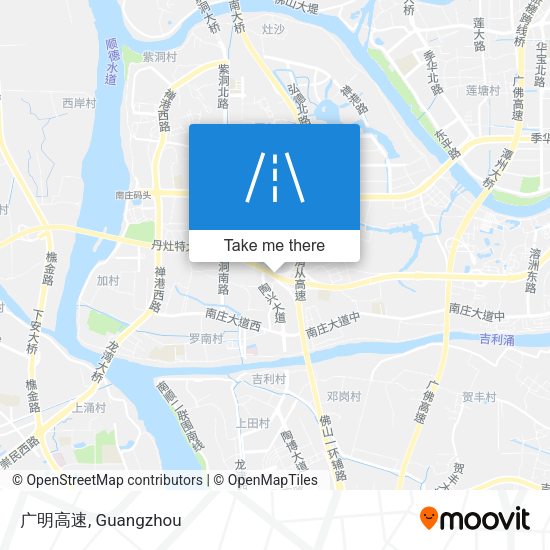 广明高速 map
