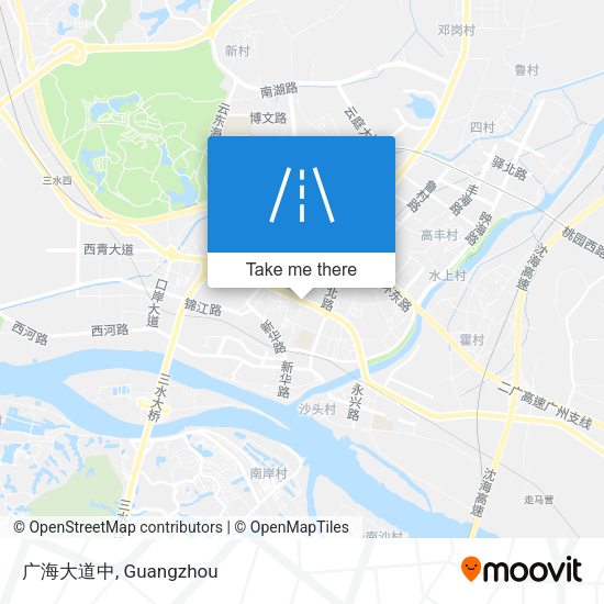 广海大道中 map
