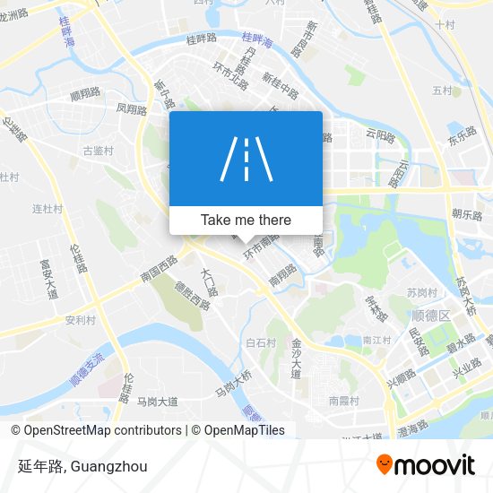 延年路 map