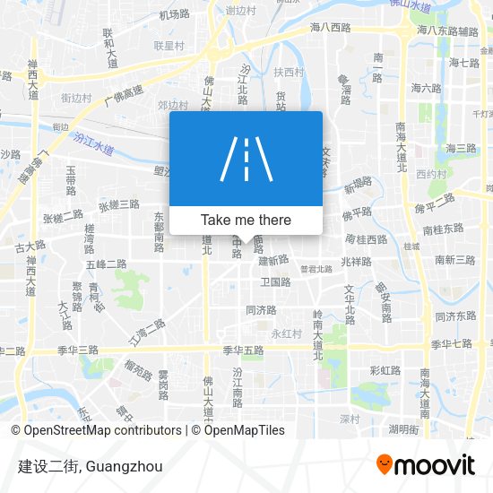 建设二街 map