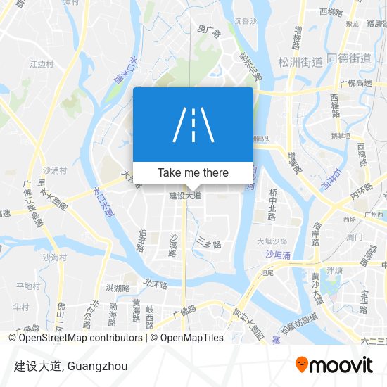 建设大道 map