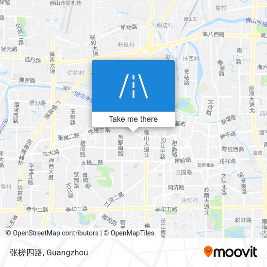 张槎四路 map