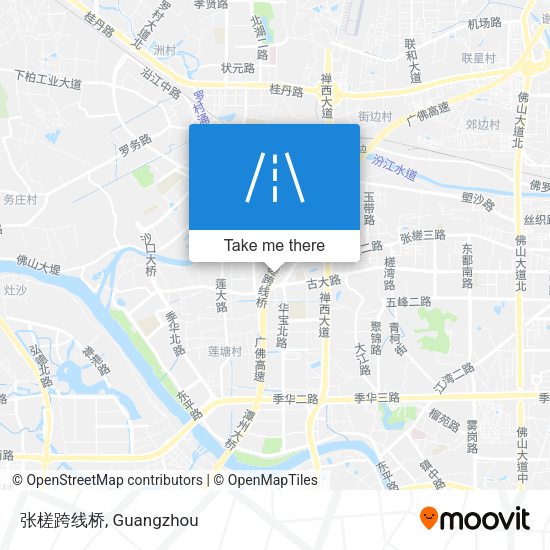 张槎跨线桥 map