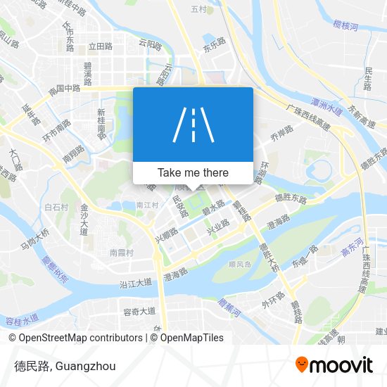德民路 map