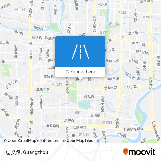 忠义路 map