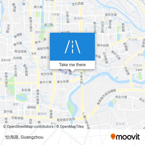 怡海路 map