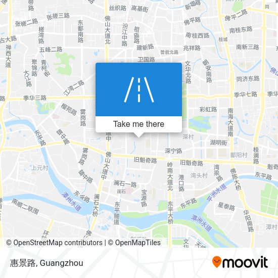 惠景路 map