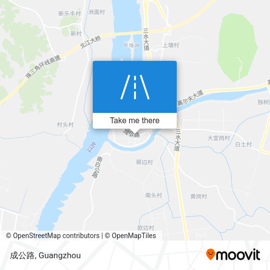 成公路 map