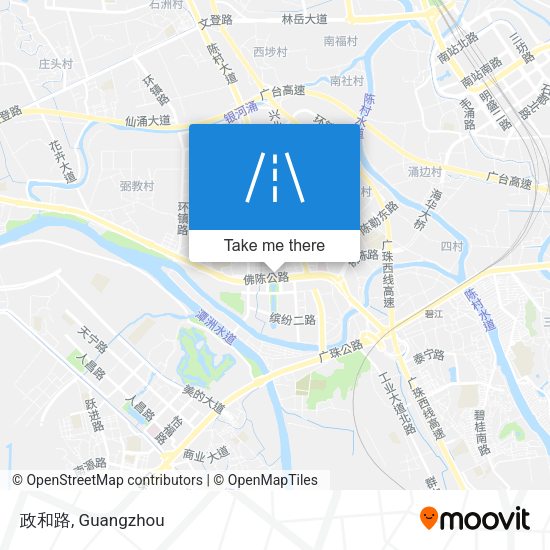 政和路 map