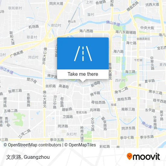 文庆路 map