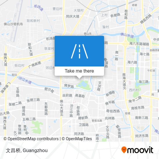 文昌桥 map