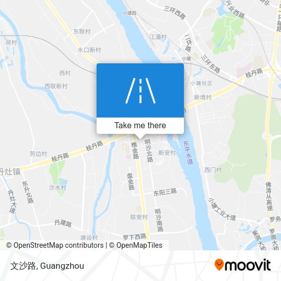 文沙路 map