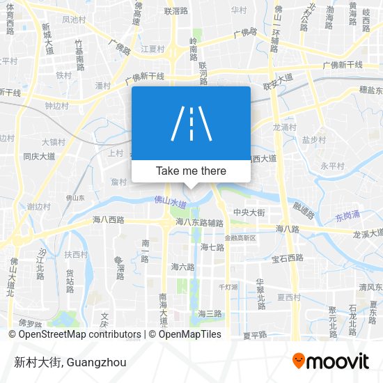 新村大街 map