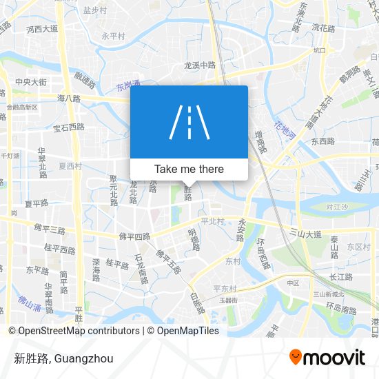 新胜路 map