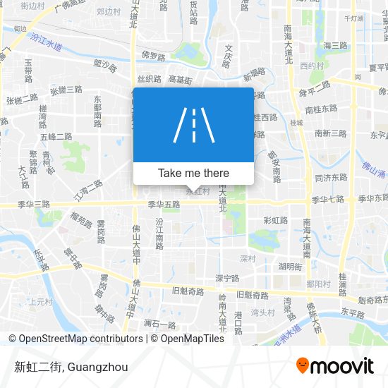 新虹二街 map
