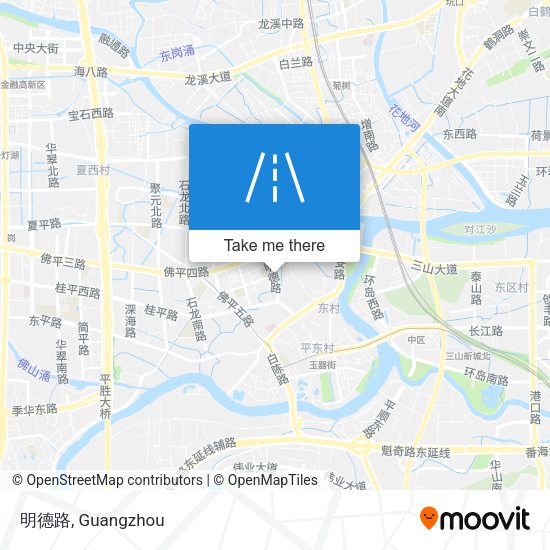 明德路 map