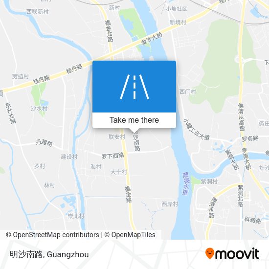 明沙南路 map