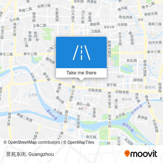 景苑东街 map