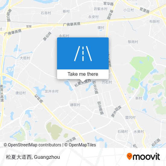 松夏大道西 map