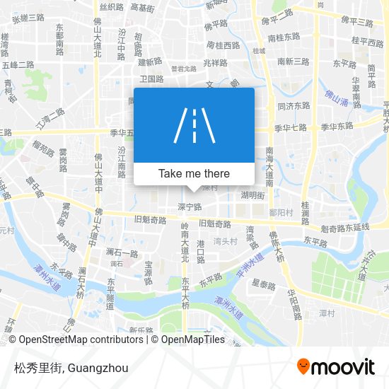松秀里街 map
