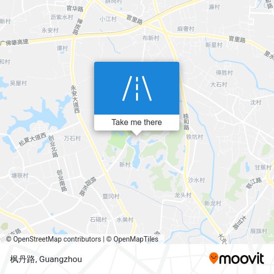 枫丹路 map
