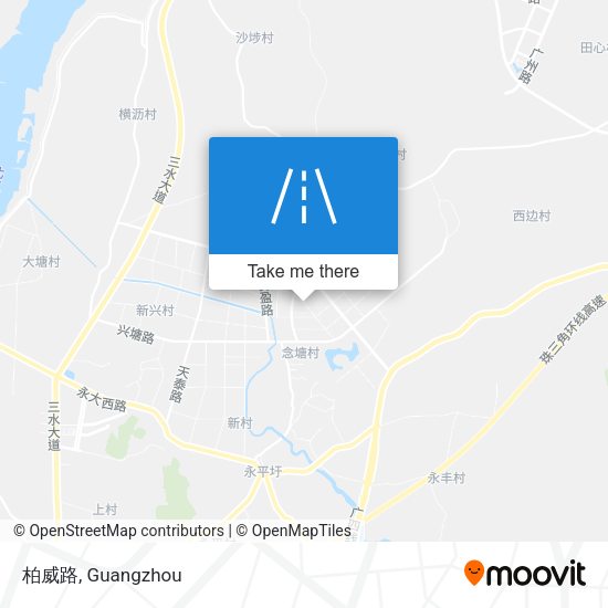 柏威路 map
