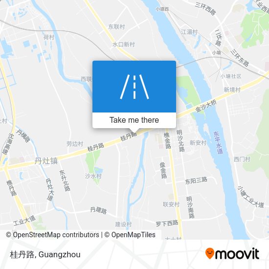 桂丹路 map