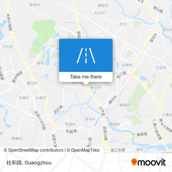 桂和路 map