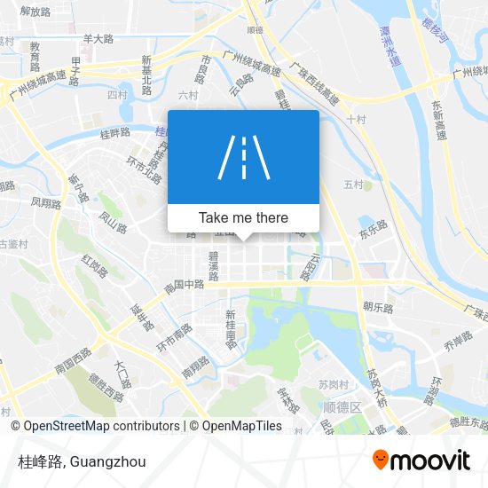 桂峰路 map