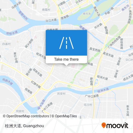 桂洲大道 map