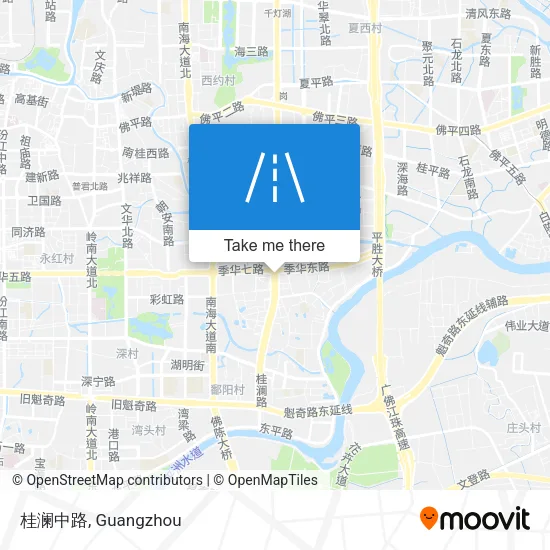 桂澜中路 map