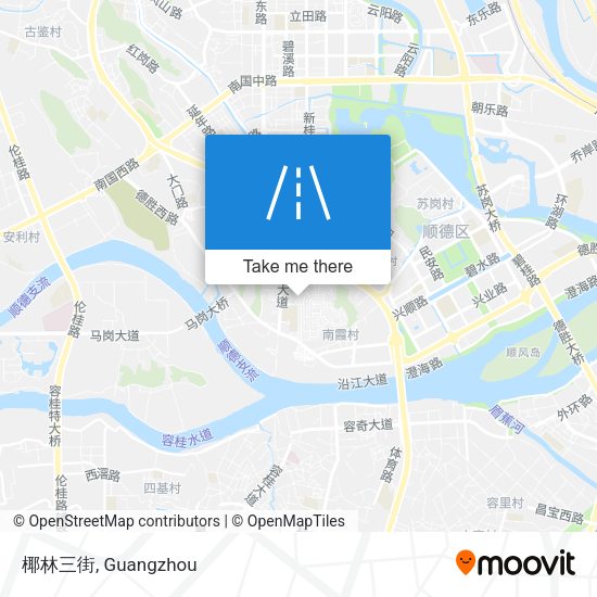 椰林三街 map
