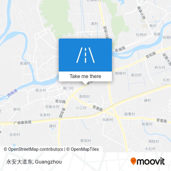 永安大道东 map