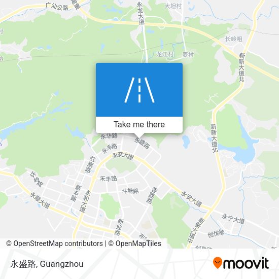 永盛路 map