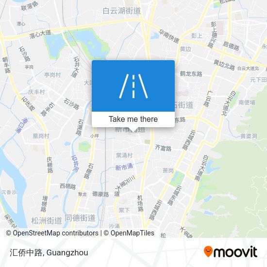 汇侨中路 map
