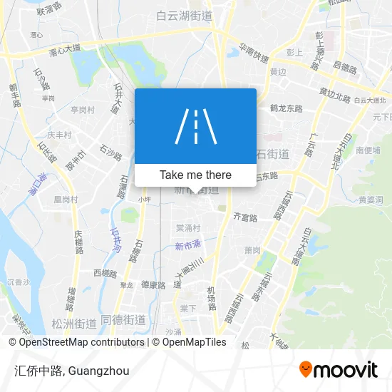 汇侨中路 map