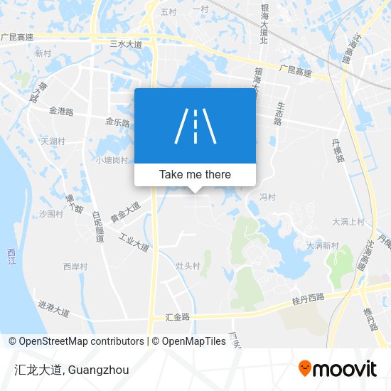 汇龙大道 map