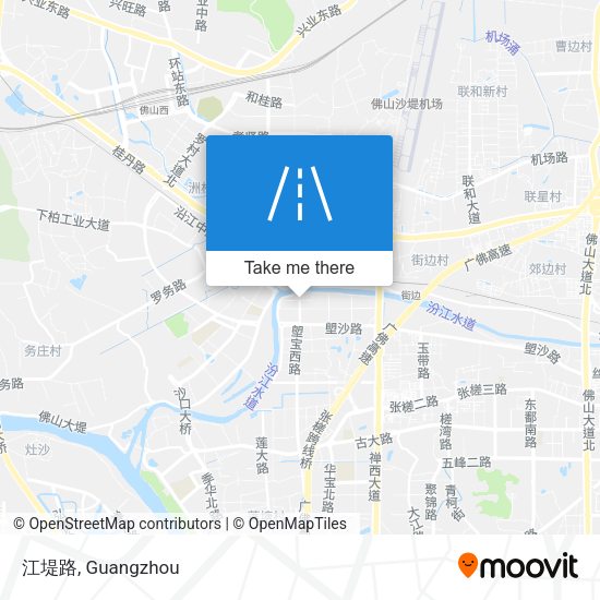 江堤路 map