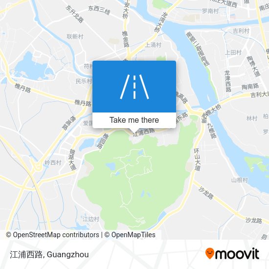 江浦西路 map