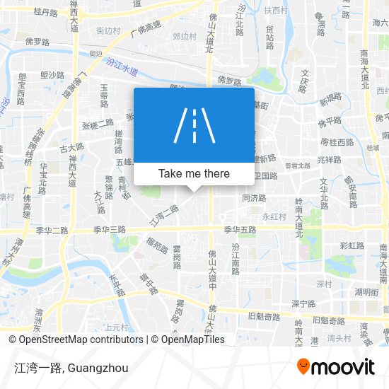 江湾一路 map